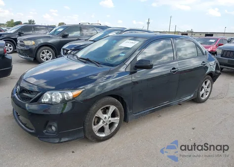 2012 Toyota Corolla S из США, поврежденный, VIN 2T1BU4EE4CC762640
